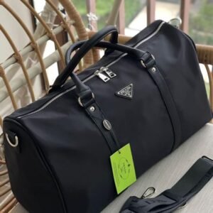 Black Travel Duffel Bag